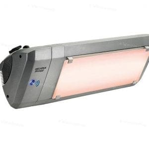 Heliosa 9.3 - Snoer 500 cm met filterglas - app - Zilver - 2200 Watt