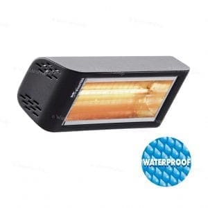 Heliosa 44 - Snoer 300 cm - Antraciet - 1500 watt